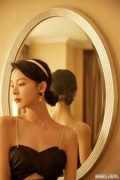 复古黑陈瑶腰如杨柳