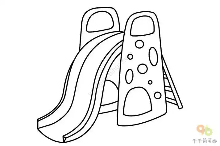 滑滑梯怎么画简笔画-简笔画-369作文网