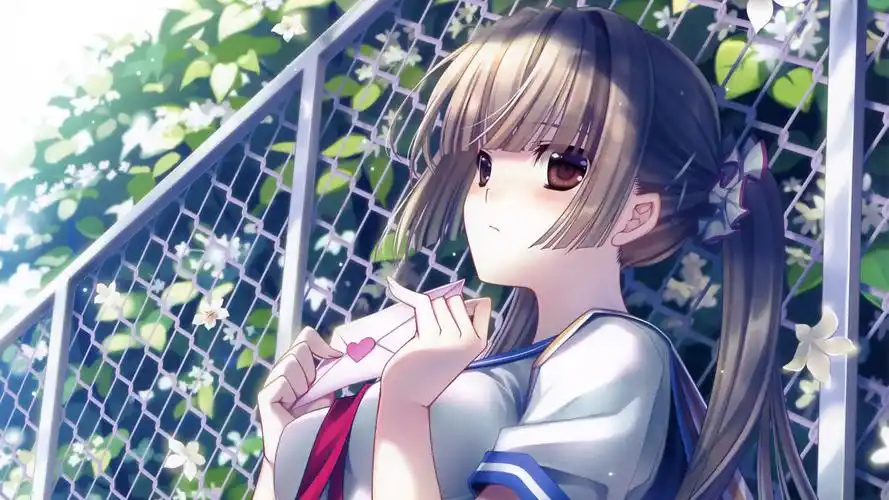 学生制服的诱惑精选二次元桌面壁纸jk制服动漫二次元