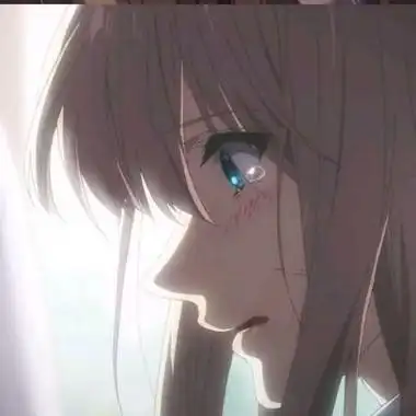 女生动漫侧脸长发伤感头像唯美 动漫头像图片大全 -【爱个性】