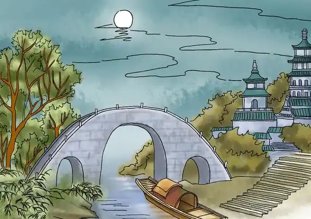 分析古诗词艺术歌曲《枫桥夜泊》的审美价值,感受诗词的意境美