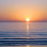 日出大海头像 唯美海面日出风景头像_微信头像图片大全
