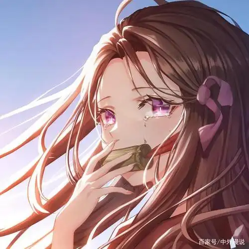 《鬼灭之刃》祢豆子动漫头像分享,她在日常生活中是个可爱的女孩