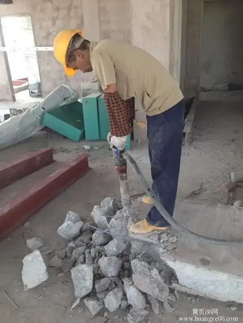 武汉混凝土风炮破碎,桥梁破碎,建筑破碎,楼板破碎,墙面破碎,地板破碎