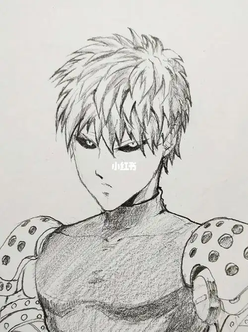 金发机器人杰诺斯    #型男硬汉  #画画的日常   #动漫手绘