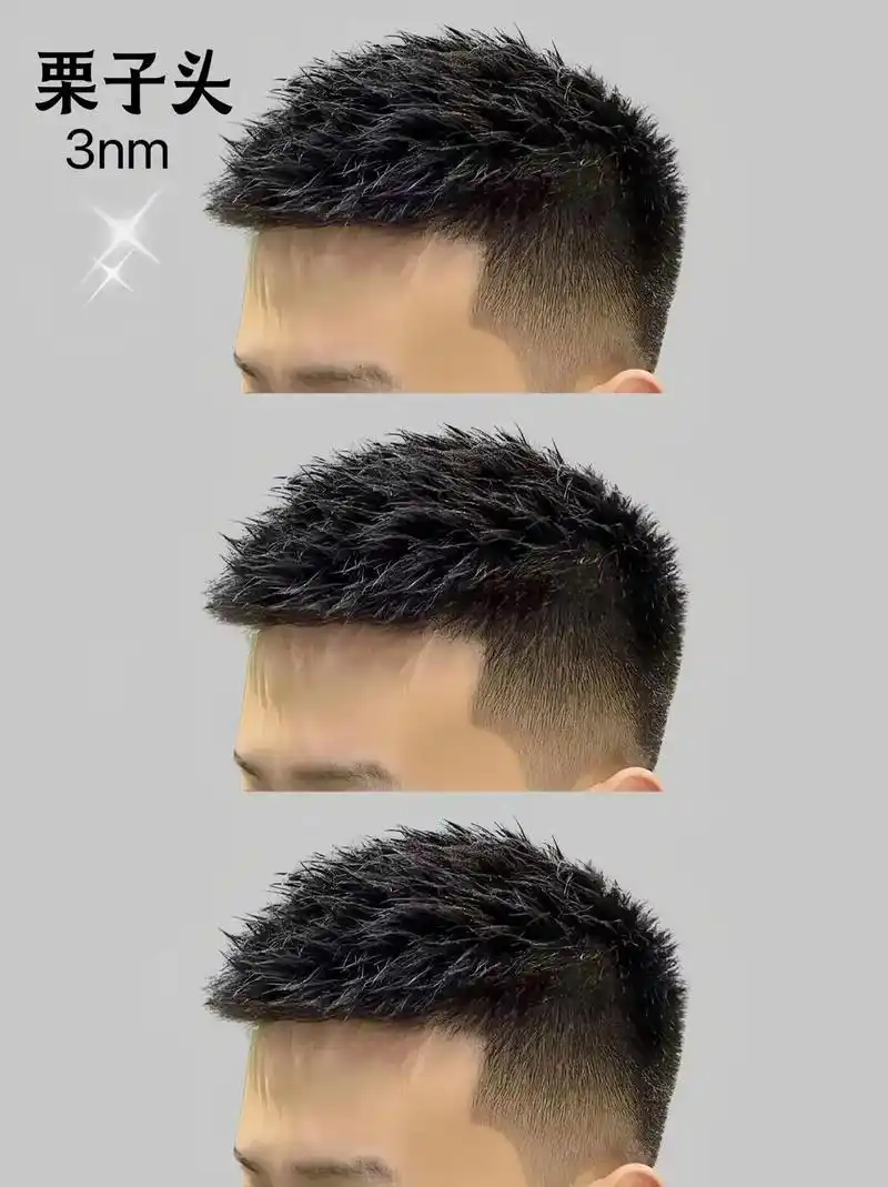 男生栗子头发型,是你喜欢的那一款吗?#男生发型 #栗子头 # - 抖音