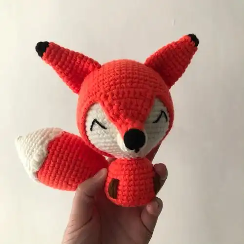 小狐狸钩织图解