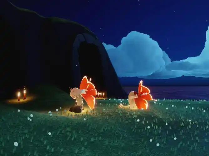 一个人也没有,曾经热闹的打卡地也没落了##光遇