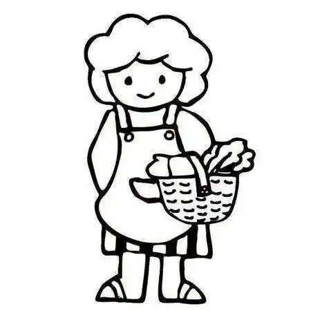 幼儿妈妈头像简笔画(第2页)勤劳的妈妈简笔画洗衣服简笔画图片教程