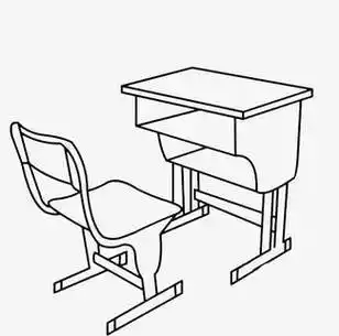课桌简笔画 课桌简笔画简单又漂亮