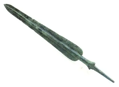 古希腊古代时期 黄铜色 短剑/长矛 - 41cm