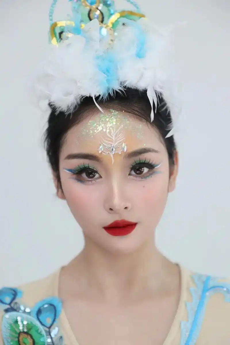 创意舞台妆原创.#儿童舞台妆##舞蹈妆##舞台妆彩绘##舞台 - 抖音