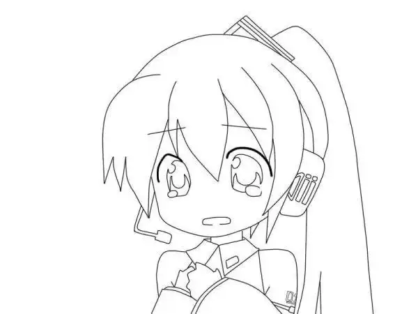 简单绘画可爱卡通人物其代表就是人物的头身腿为