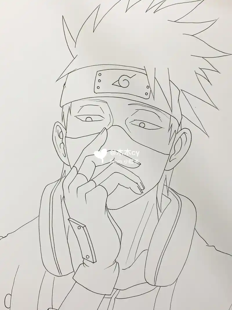 动漫人物 | 卡卡西 #动漫热番推荐