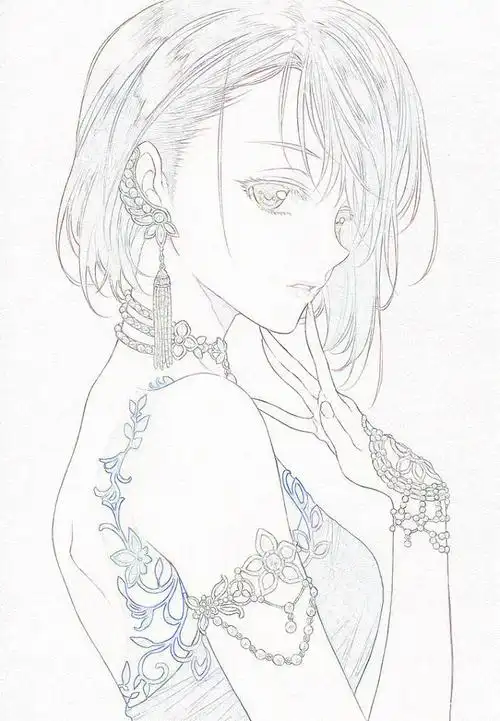 10:59:30线稿游戏&动漫&线稿&速写暗色斯图卡同采自