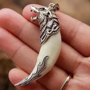 狼牙吊坠男士生日礼物图片