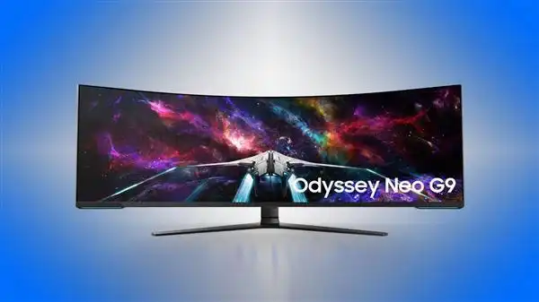 三星推出新款g9超宽带鱼屏曲面显示器57寸miniled240hz高刷