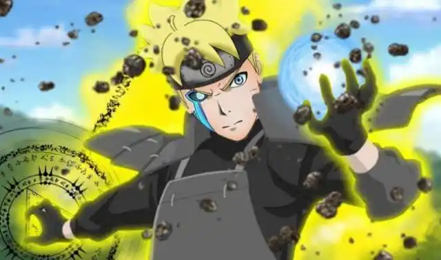 鸣人化身尾兽形态时,谁注意到博人的表情?难道净眼看到了什么?