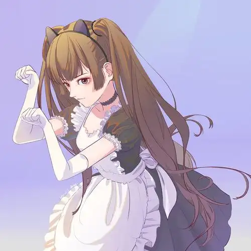 扔一组平涂风二次元练习