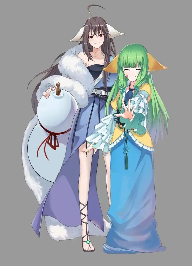 涂山雅雅&涂山容容,容雅好姐妹不分家 是被官方立牌制作方遗忘掉的一