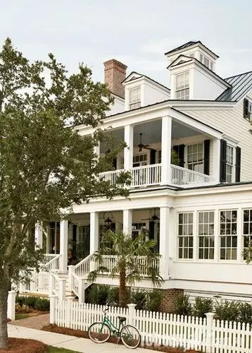 别墅经典阳台效果图片