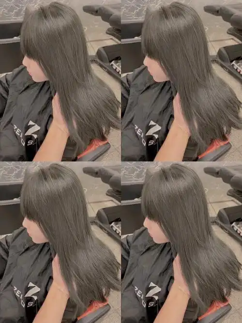 出门被问800次的高冷发色出门被问800次的青木灰色