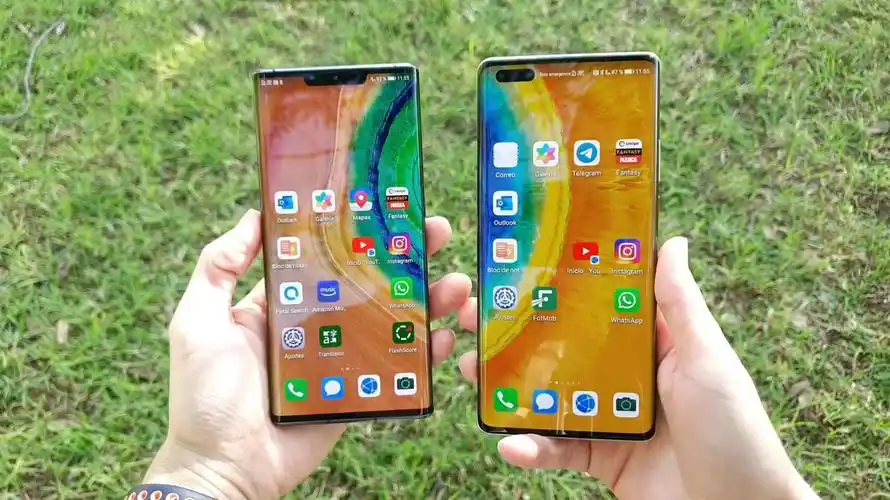 华为mate30pro和华为mate40pro真机对比