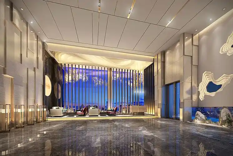 现代酒店大堂