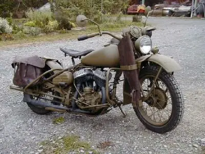 二战日军摩托车