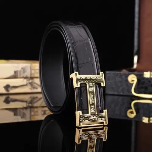 鳄鱼皮皮带 94 爱马仕扣头!经典不过时!