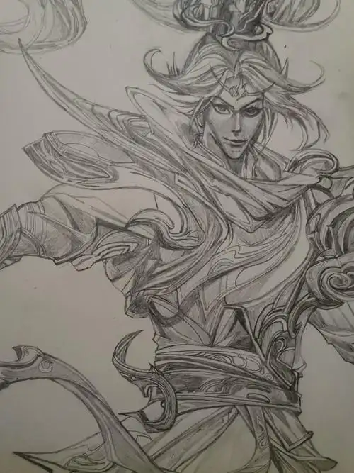 韩信插画图片壁纸