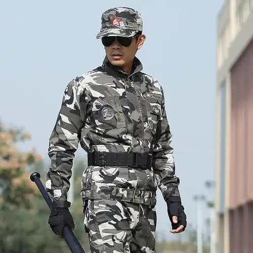 迷彩服套装秋装军装特种兵军迷野战作战耐磨工作服作训外套