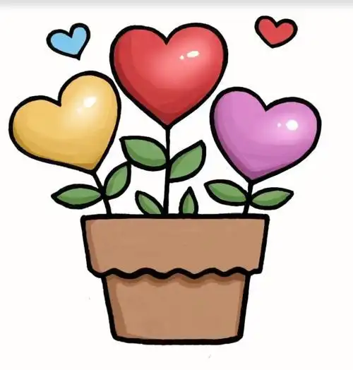 学就会赶快来试试吧简笔画手绘生日礼物生日贺卡闺蜜生日礼物生日贺卡