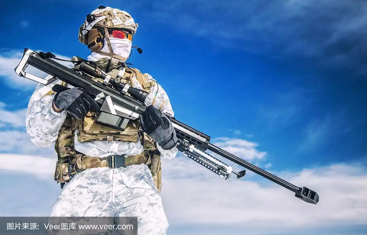 冬天,山脉,北极,美国海豹突击队,伪装色