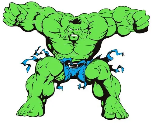 绿巨人矢量图