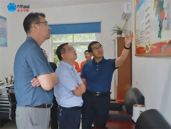 信阳市民政局一行到商城县汪桥镇调研指导特困供养人员照料护理改革