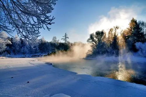 冰雪奇缘,美丽的小兴安岭