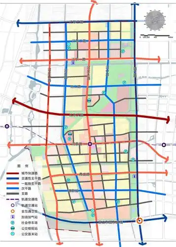 道路交通规划图
