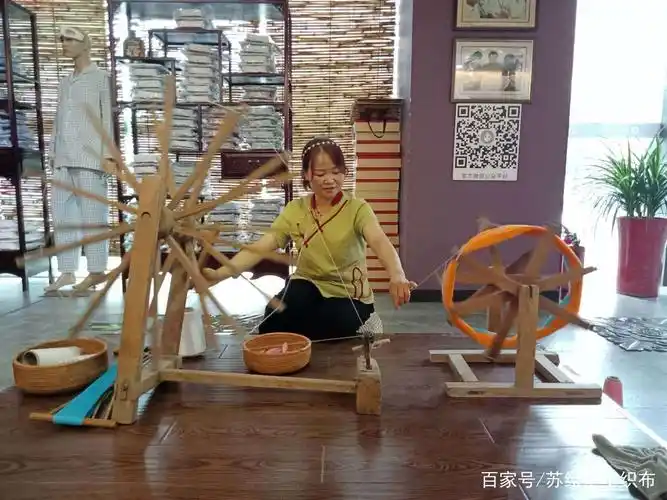 苏绘古纺手工织布
