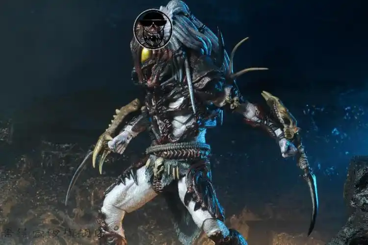 neca铁血战士阿尔法刀疤7cun可动人偶14波刀疤铁血战士51578迷彩铁血