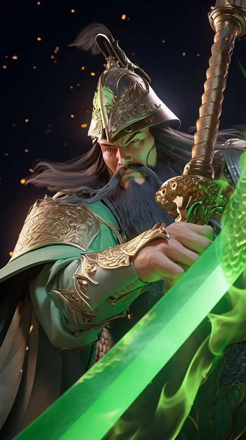 关二爷.#超清 #手机墙纸 #高清图片 #关羽 #关二爷 - 抖音