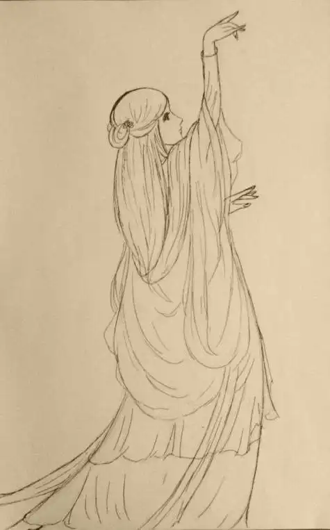 古代美女儿童画怎么画古代美女简笔画好看古代未出阁的女子简笔画怎么