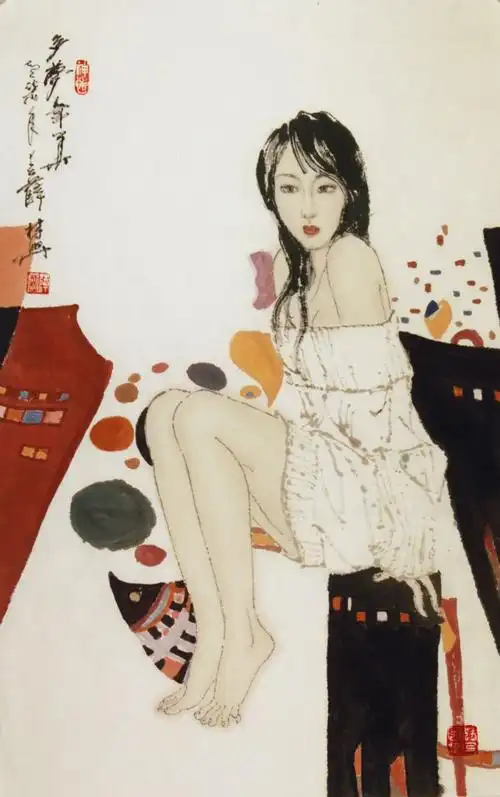 薛林兴丨《时尚女孩》之形体