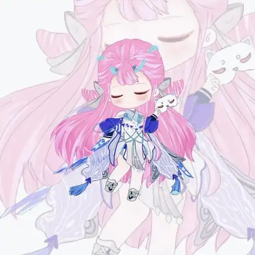 王者荣耀英雄系列貂蝉猫影幻舞q版头像