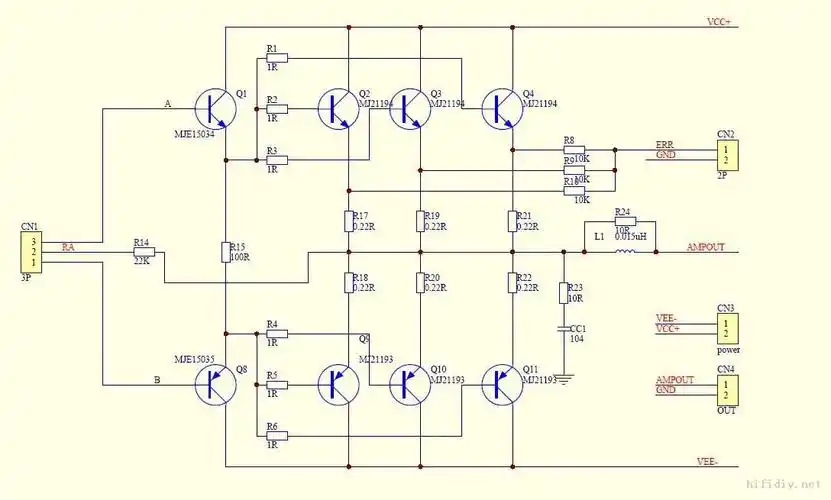很成功很纯很简单的甲类功率放大电路欢迎大家仿制及分享