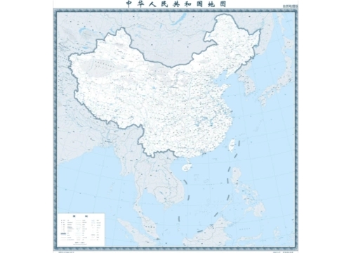 中国高清地图(保存图片可放大)