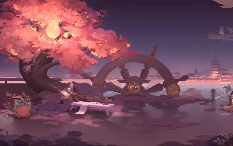 远海航船-阴阳师4周年庭院皮肤bgm