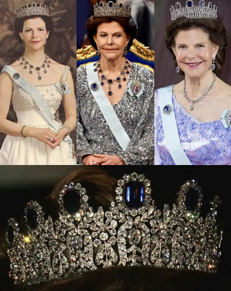 深邃的蓝色美得大气!带你看欧洲王室6顶惊艳的蓝宝石王冠