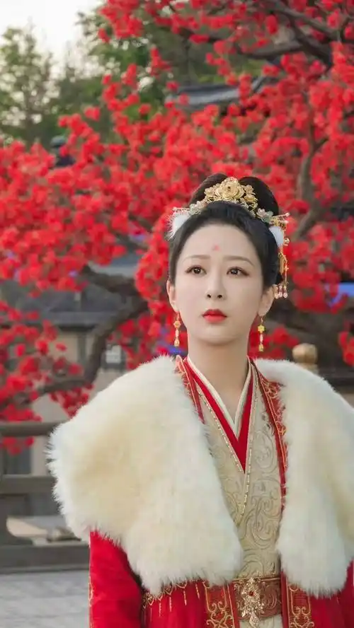 杨紫古装造型也惊艳了