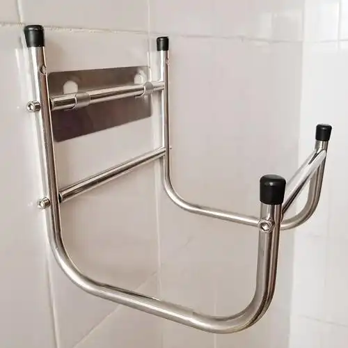 脸盆架不锈钢浴室洗脸盆壁挂卫生间盆架挂墙式免打孔浴室角架